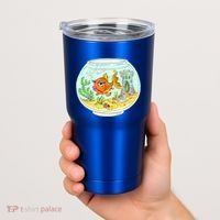 Bowl with Goldfish Cartoon Tumbler thumb 2