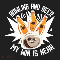Bowling And Beer Women's Sweatshirt thumb 2