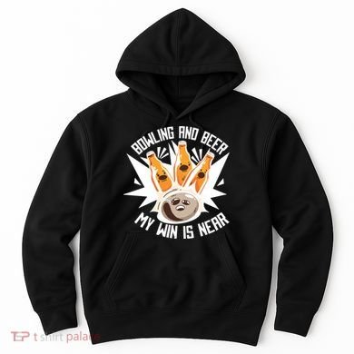 Bowling And Beer Hoodie
