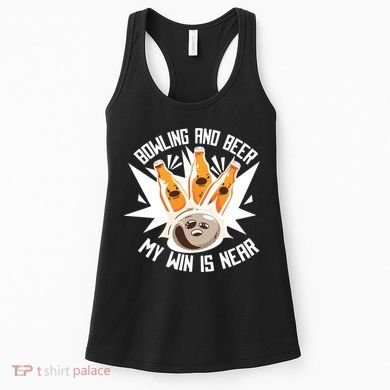 Bowling And Beer Women's Tank Top