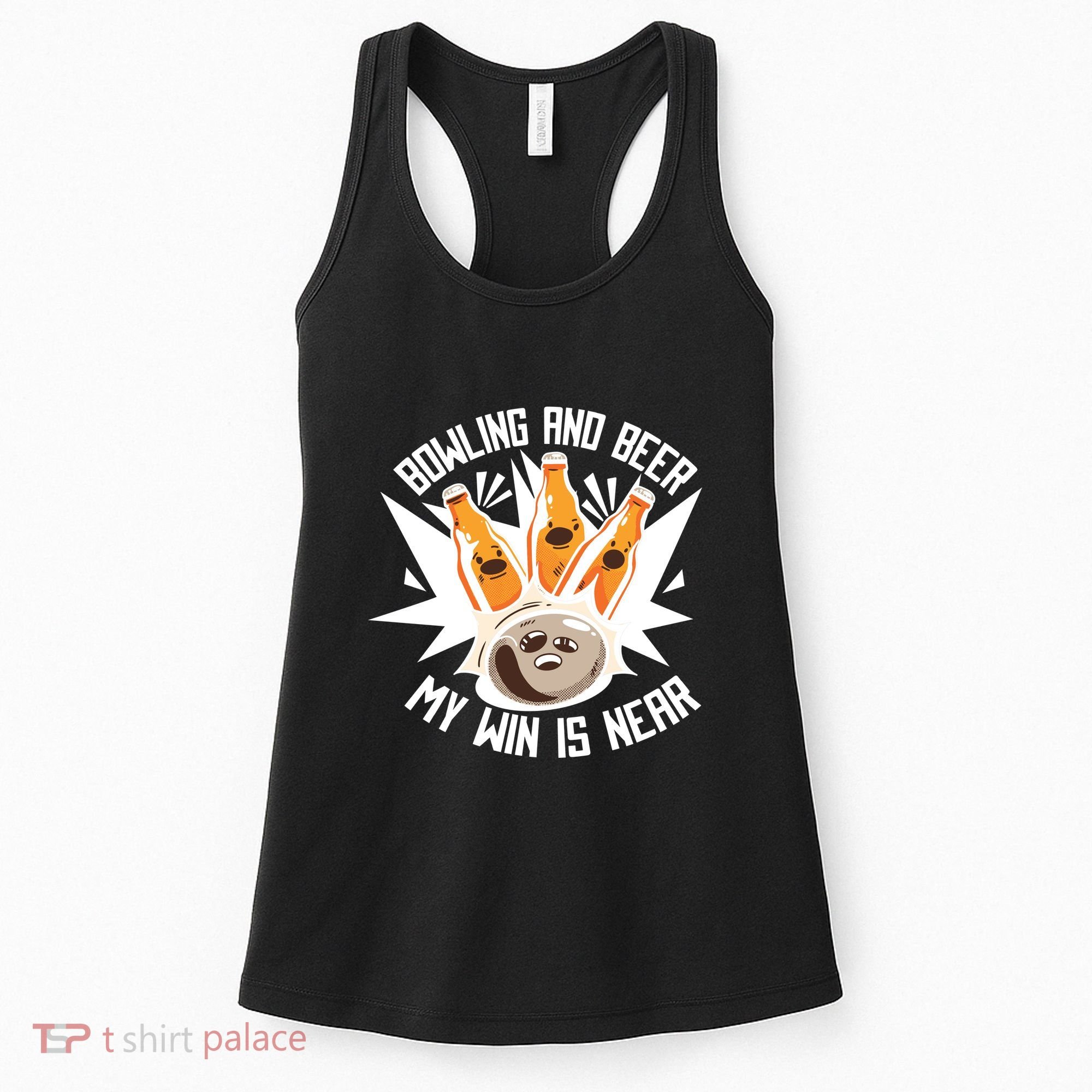 Bowling And Beer Women's Tank Top