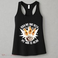 Bowling And Beer Women's Tank Top thumb 3