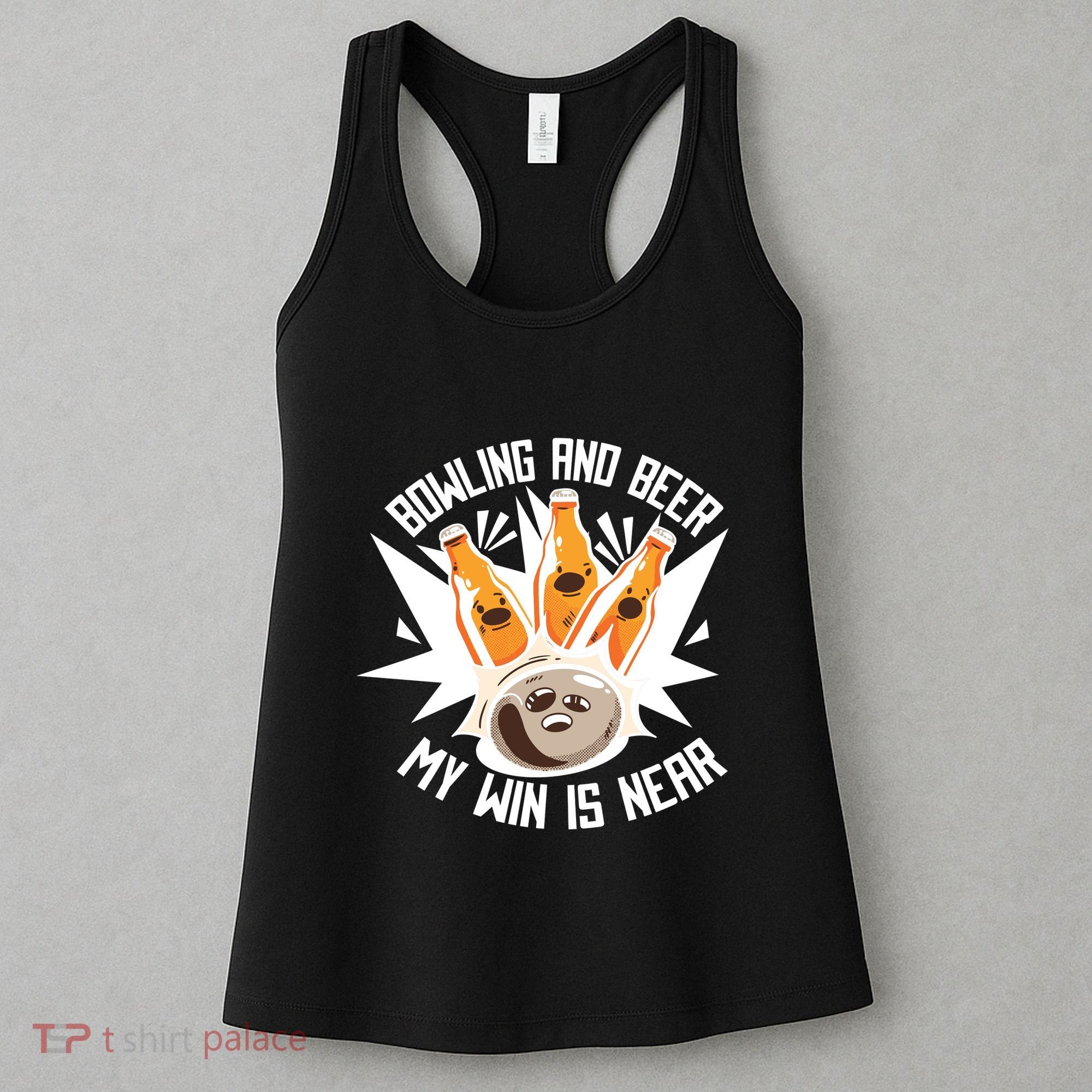 Bowling And Beer Women's Tank Top
