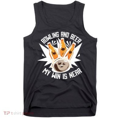 Bowling And Beer Tank Top