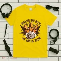 Bowling And Beer T-Shirt thumb 5