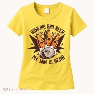Bowling And Beer Women's T-Shirt