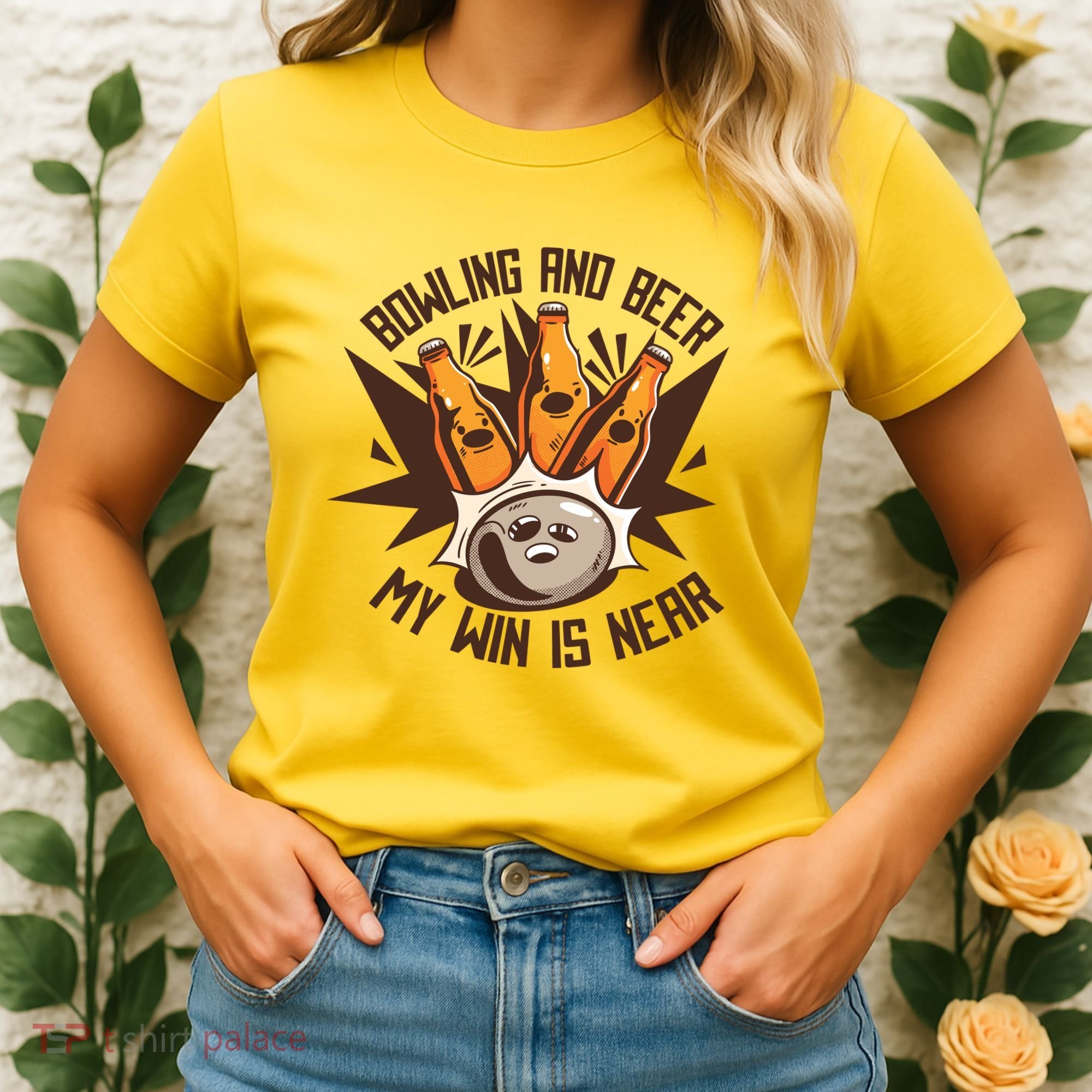 Bowling And Beer Women's T-Shirt