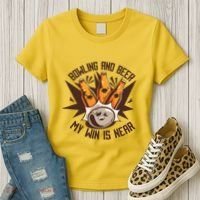 Bowling And Beer Women's T-Shirt thumb 3