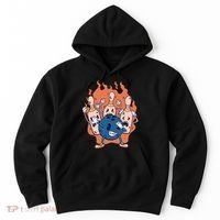 Bowling Ball And Pins Dabbing Hoodie thumb 0