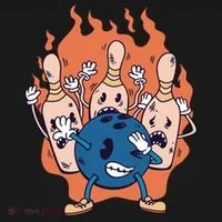 Bowling Ball And Pins Dabbing Bucket Hat thumb 4