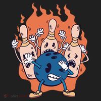 Bowling Ball And Pins Dabbing Beanie thumb 2