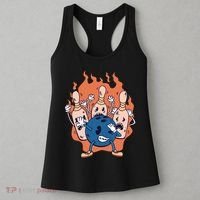 Bowling Ball And Pins Dabbing Women's Tank Top thumb 3