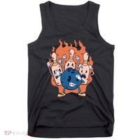 Bowling Ball And Pins Dabbing Tank Top thumb 0