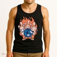 Bowling Ball And Pins Dabbing Tank Top thumb 3