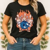 Bowling Ball And Pins Dabbing Women's T-Shirt thumb 2