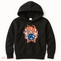 Bowling Ball And Pins Dabbing Kids Hoodie thumb 0