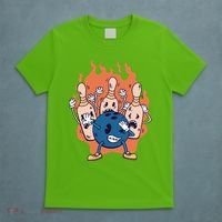Bowling Ball And Pins Dabbing T-Shirt thumb 5