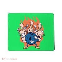 Bowling Ball And Pins Dabbing Mousepad thumb 0