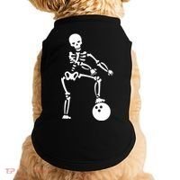 Bowling Ball Floss like A Boss Skeleton Doggie Tank thumb 0