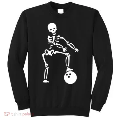 Bowling Ball Floss like A Boss Skeleton Sweatshirt