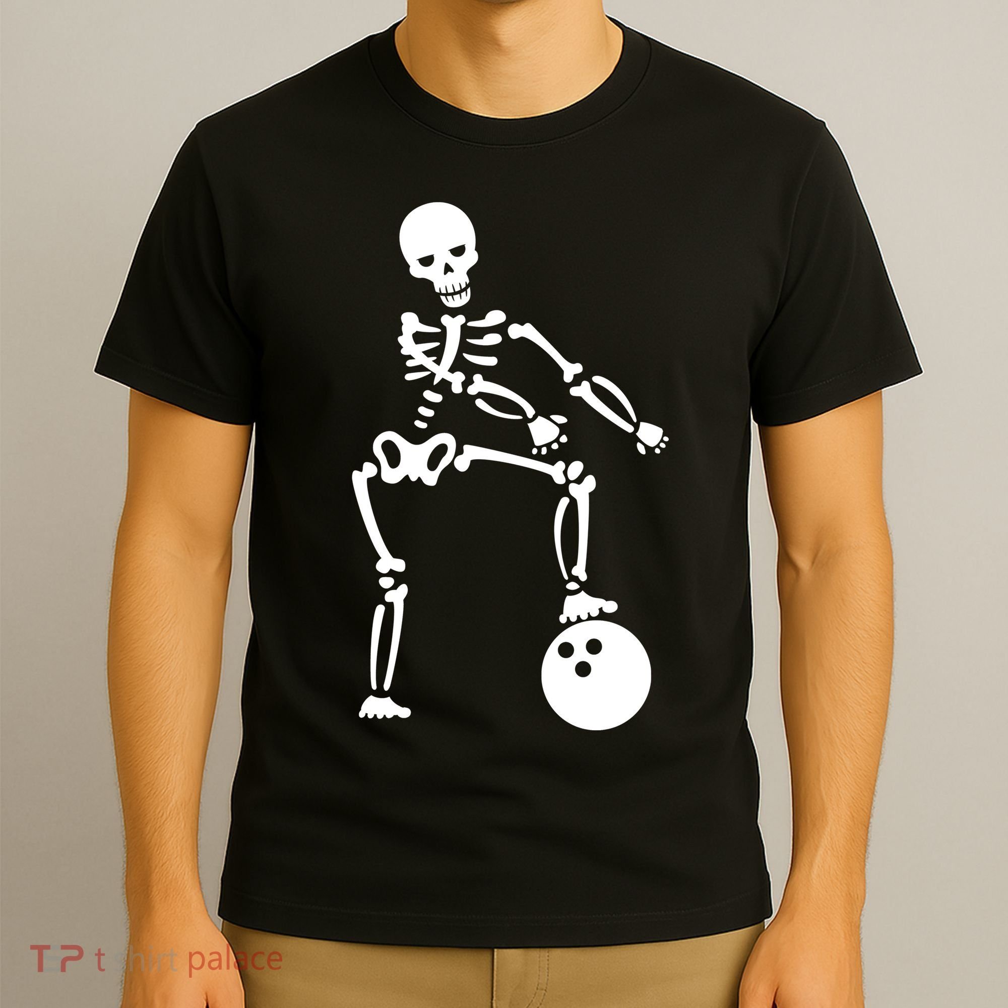 Bowling Ball Floss like A Boss Skeleton T-Shirt