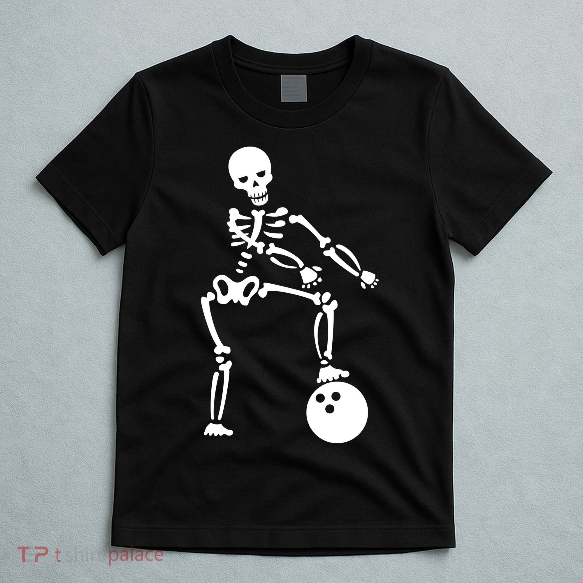 Bowling Ball Floss like A Boss Skeleton T-Shirt