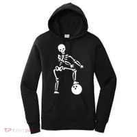 Bowling Ball Floss like A Boss Skeleton Women's Hoodie thumb 0