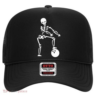 Bowling Ball Floss like A Boss Skeleton Hat