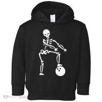 Bowling Ball Floss like A Boss Skeleton Toddler Hoodie thumb 0