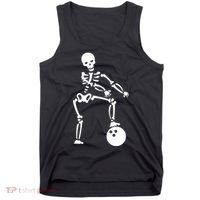 Bowling Ball Floss like A Boss Skeleton Tank Top thumb 0