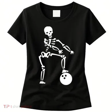 Bowling Ball Floss like A Boss Skeleton Women's T-Shirt