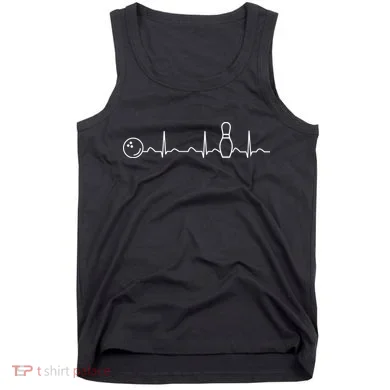 Bowling Lifeline Heartbeat Pulse Tank Top