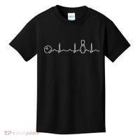 Bowling Lifeline Heartbeat Pulse Kids T-Shirt thumb 0