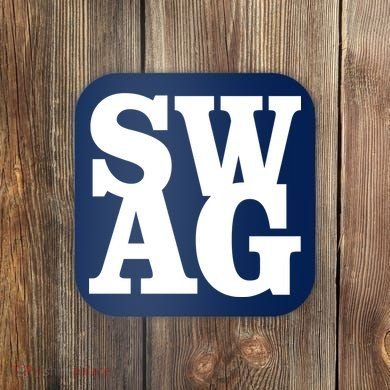 Boxed Swag Logo Coaster