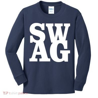 Boxed Swag Logo Kids Long Sleeve Shirt