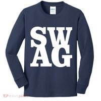 Boxed Swag Logo Kids Long Sleeve Shirt thumb 0