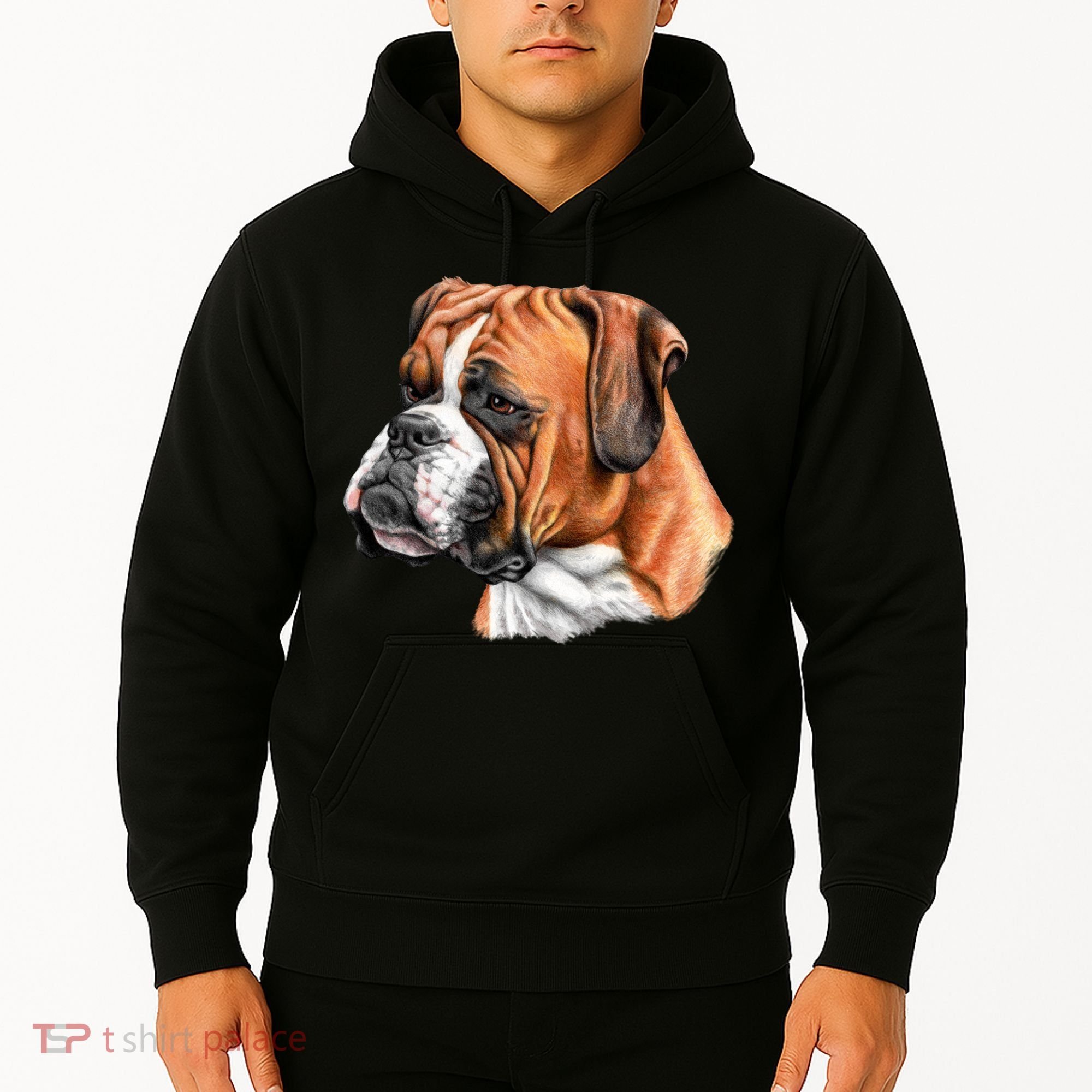 Boxer Face Hoodie