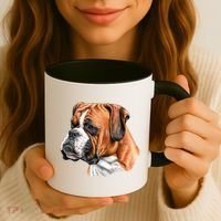 Boxer Face Coffee Mug thumb 3