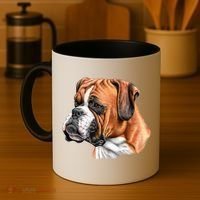 Boxer Face Coffee Mug thumb 4