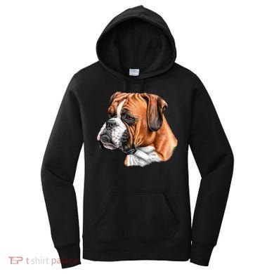 Boxer Face Women's Hoodie