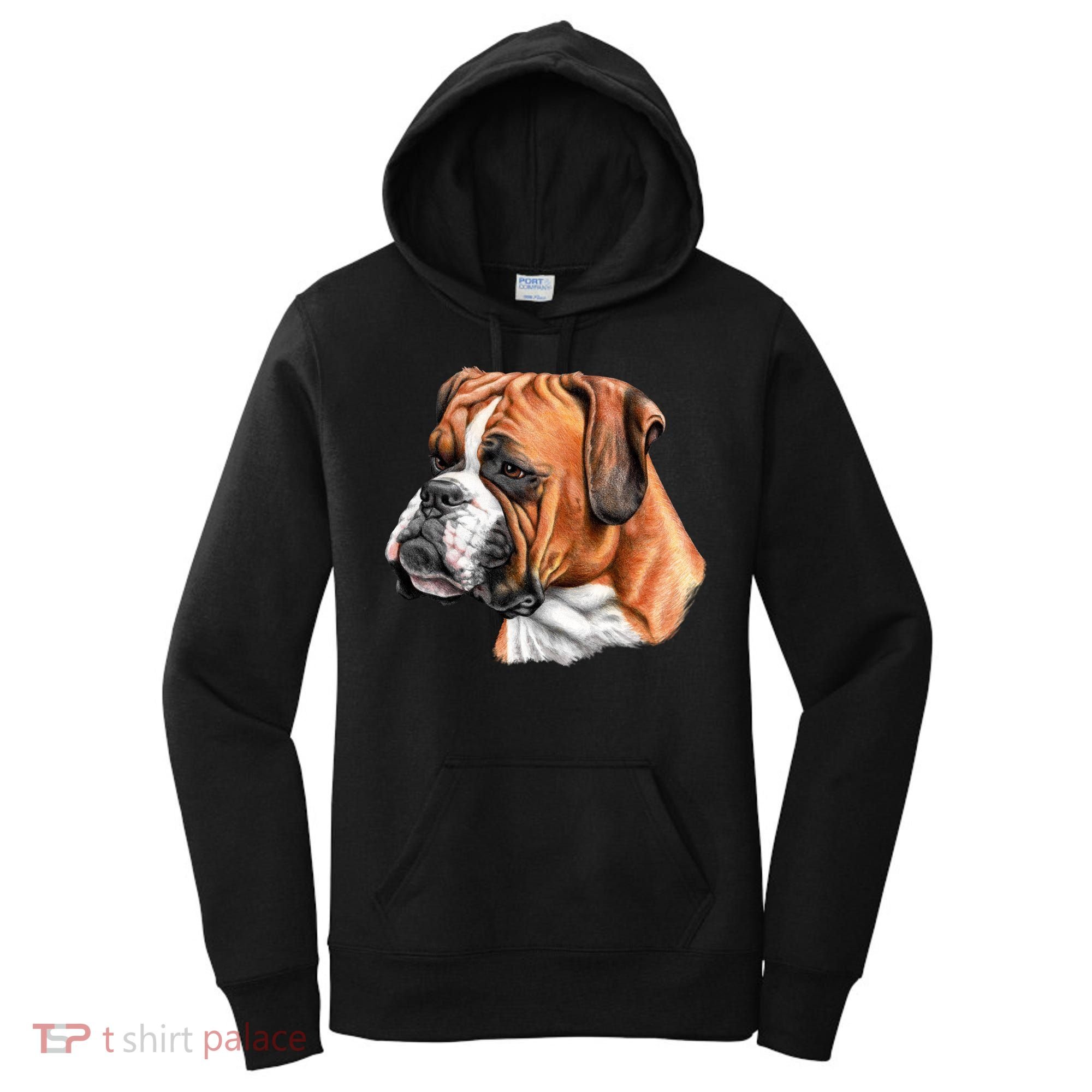 Boxer Face Women's Hoodie