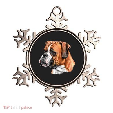 Boxer Face Ornament