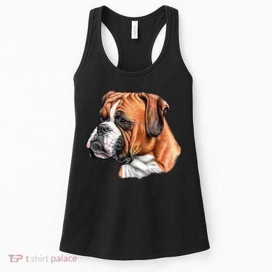 Boxer Face Women's Tank Top