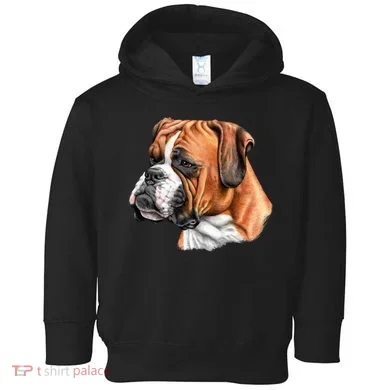 Boxer Face Toddler Hoodie