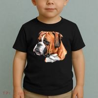 Boxer Face Toddler T-Shirt thumb 2
