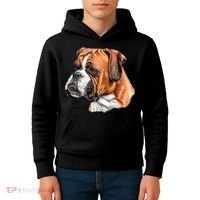 Boxer Face Kids Hoodie thumb 4