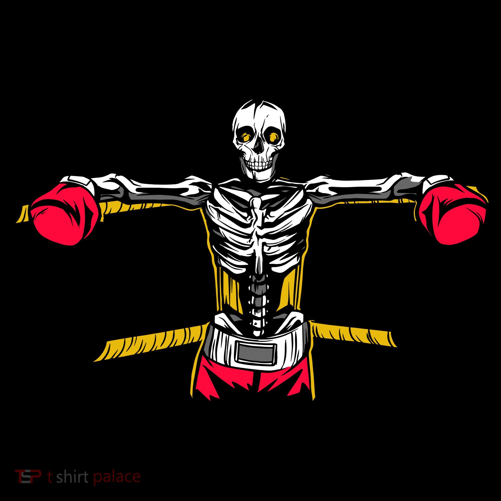 Boxing Skeleton Coffee Mug