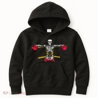 Boxing Skeleton Kids Hoodie thumb 0