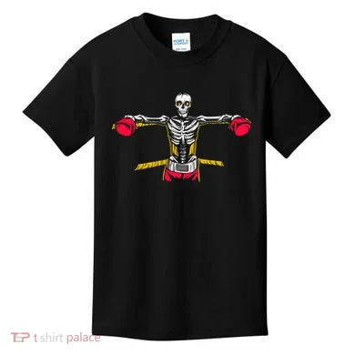 Boxing Skeleton Kids T-Shirt
