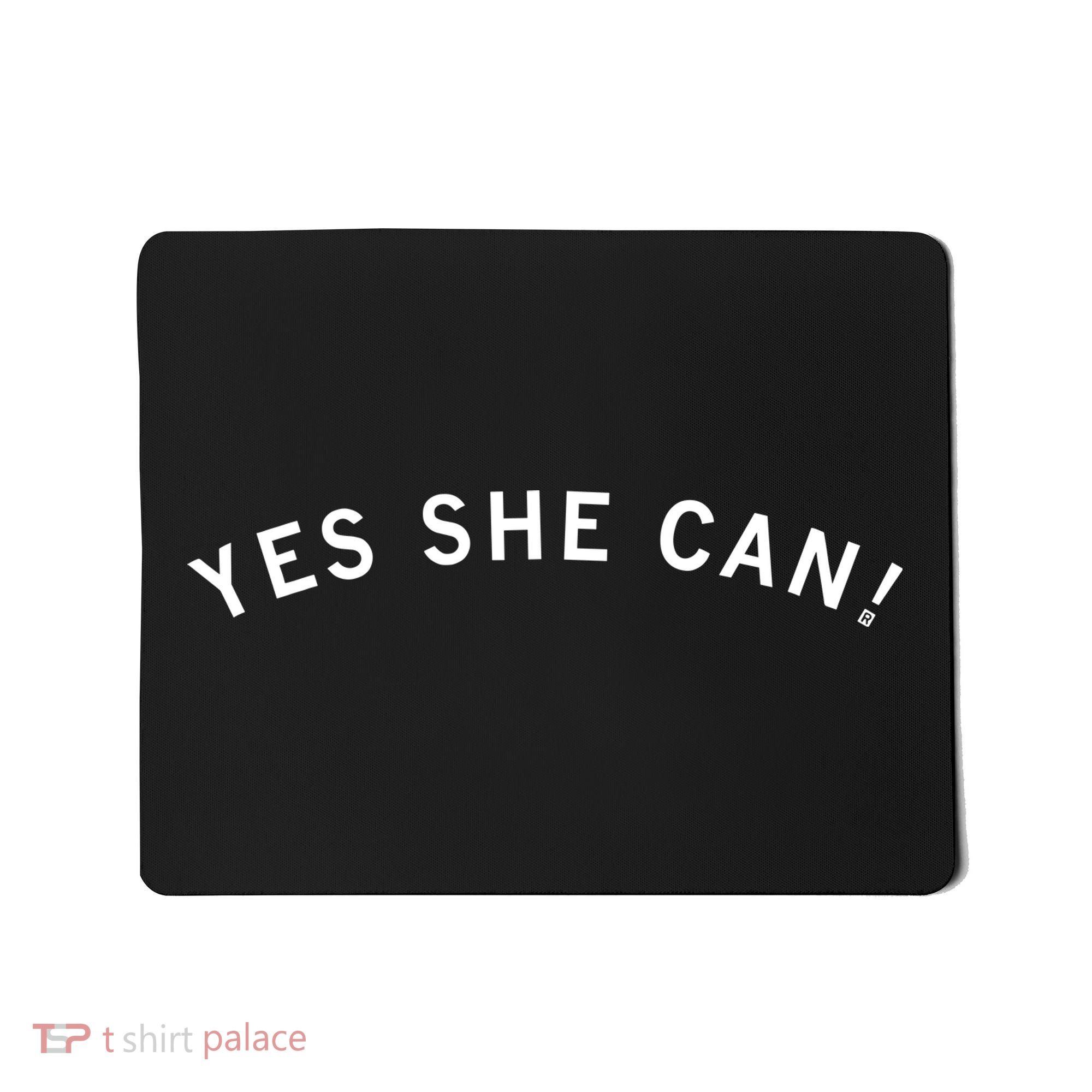 Barack Obama Yes She Can Kamala Harris Mousepad